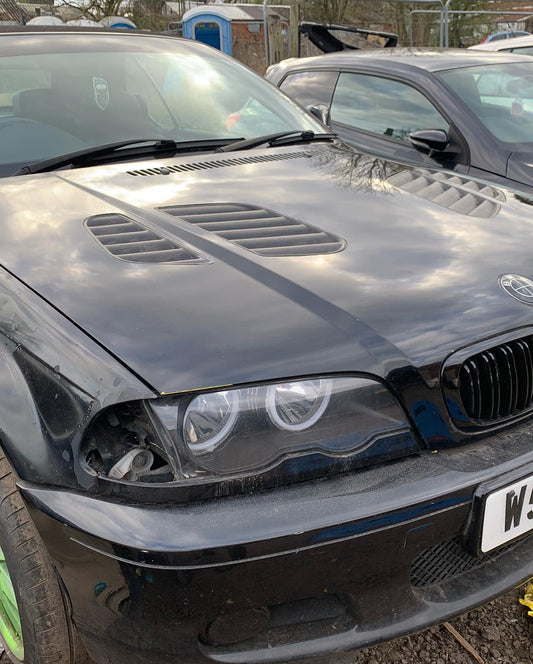 BMW e46 GTR Style Bonnet Vents (set of 4)