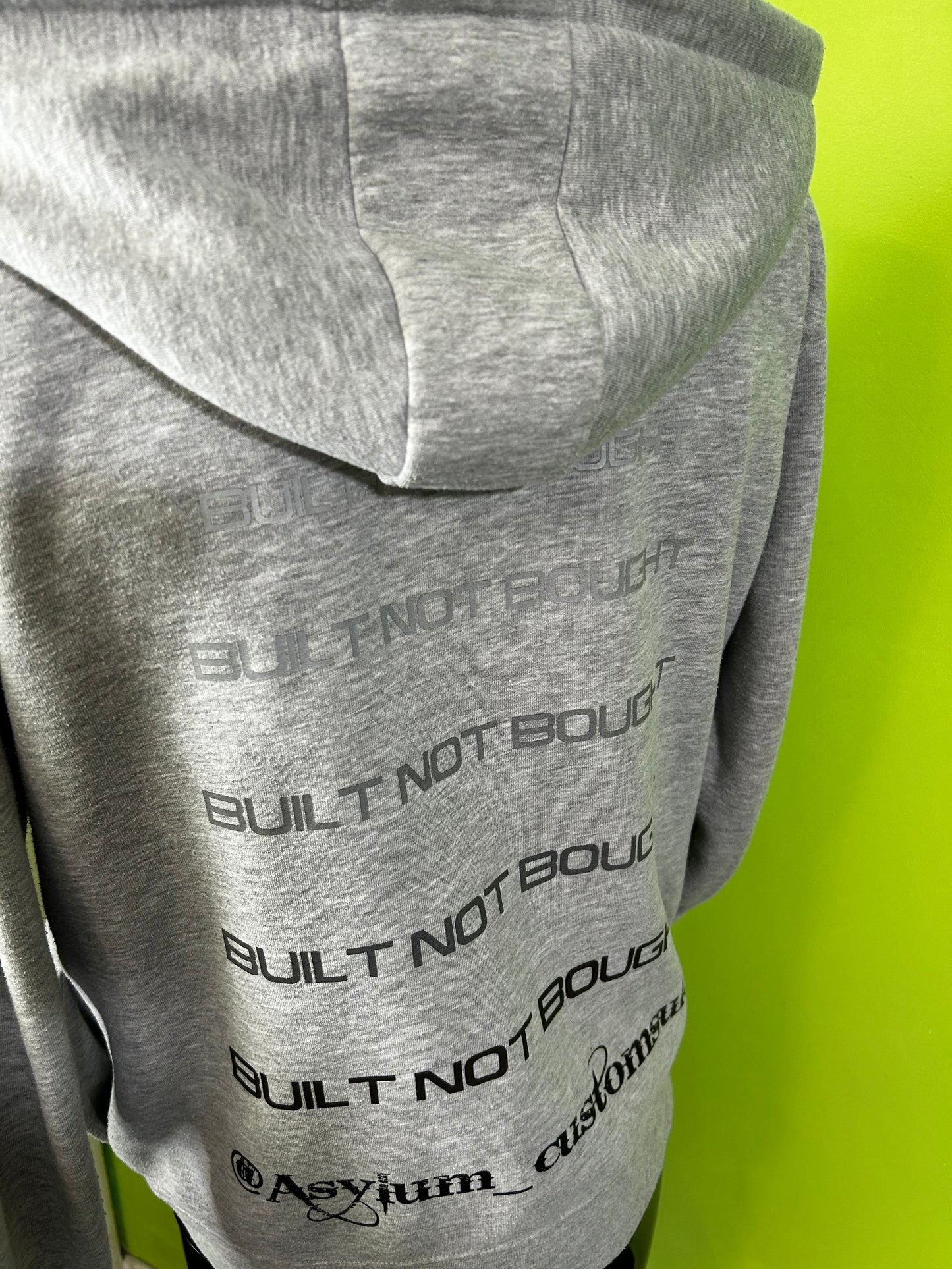 Plain Asylum Customs Hoodie