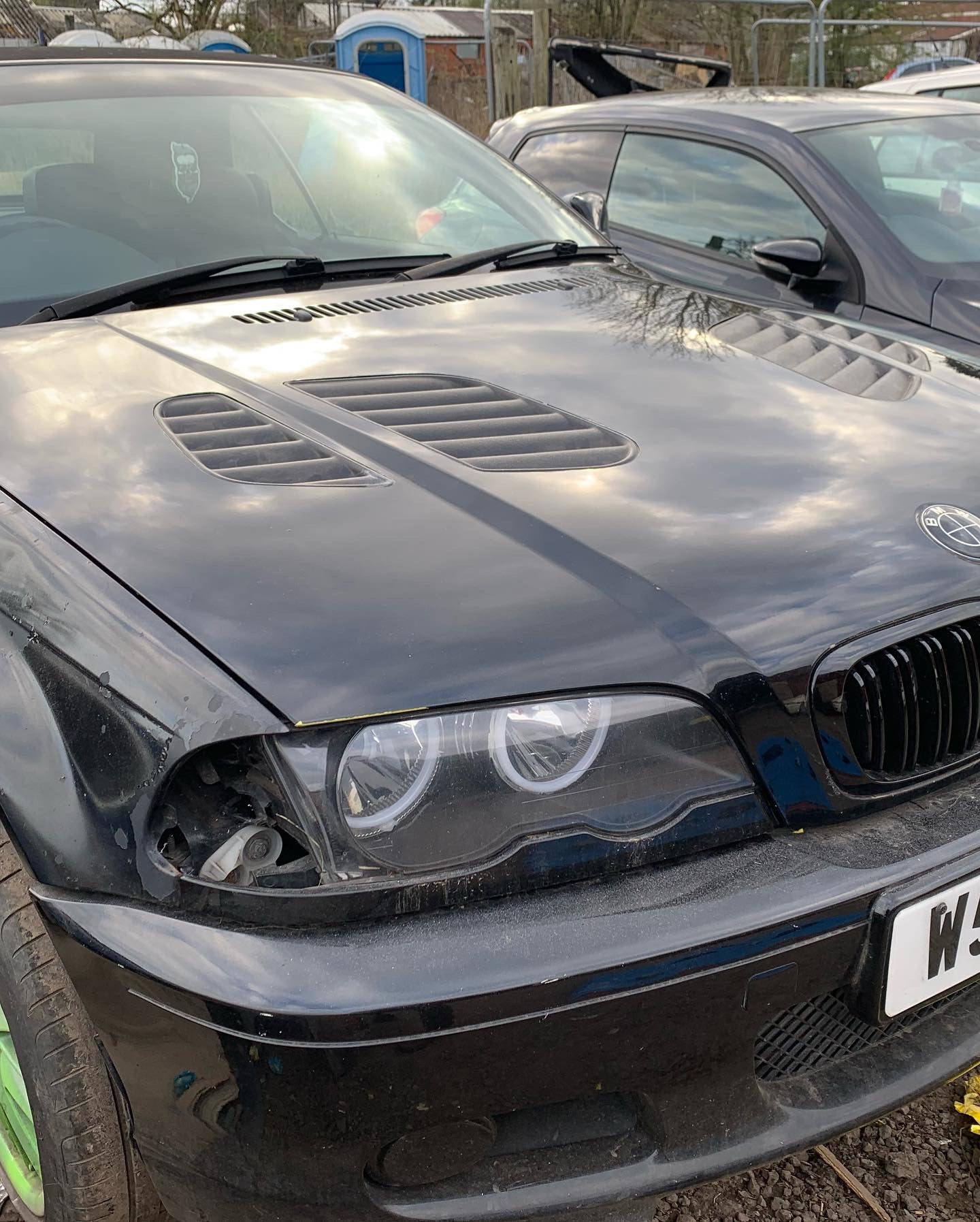 BMW e46 GTR Style Bonnet Vents (set of 4)