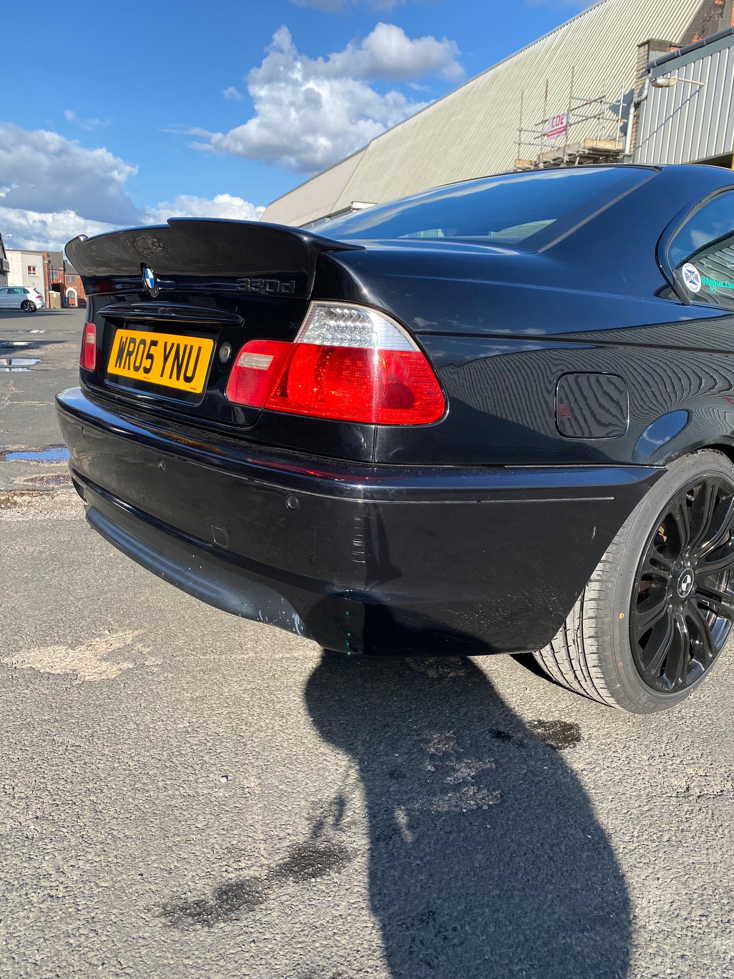 BMW e46 Coupe Coupe Drag Spoiler