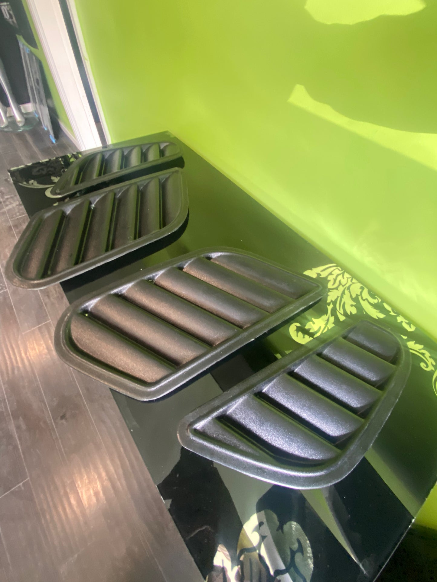 BMW e46 GTR Style Bonnet Vents (set of 4)