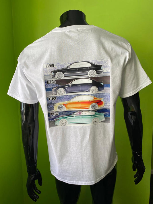 BMW 5 Series Generations T-Shirt